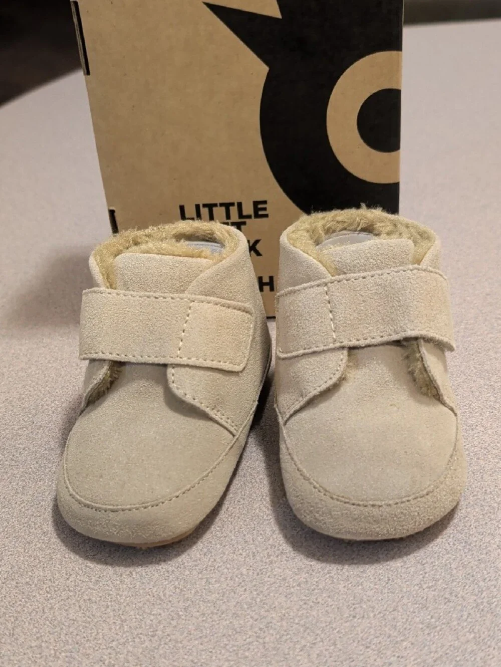 OLD SOLES Unisex Suede Shoofly Booties (Baby Toddler) New in Box US 5T